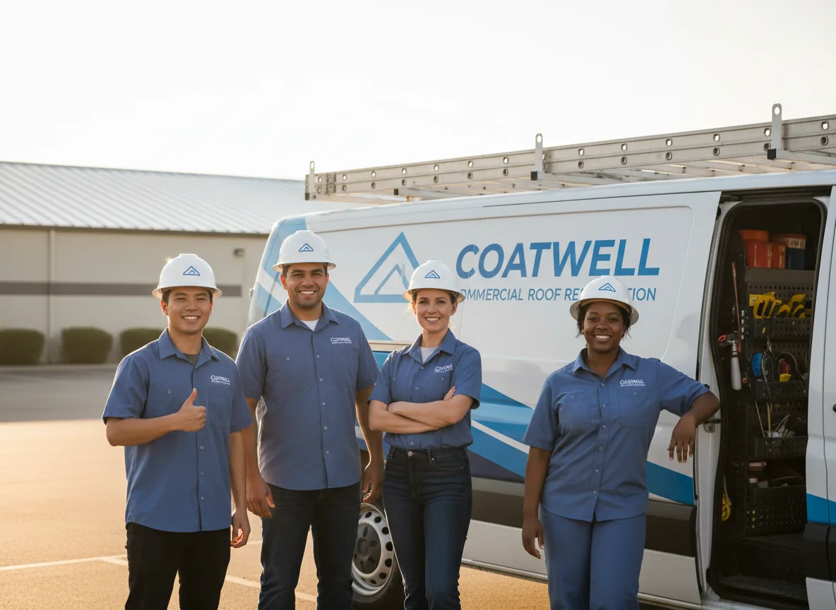 Commercial roof coating company in Stuarts Draft, VA